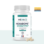 DigeZyme complexe de 5 enzymes digestives en gélules végétales – 30 gélules