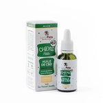 Huile CBD pour petit chien disponible en version 25mg ou 50mg