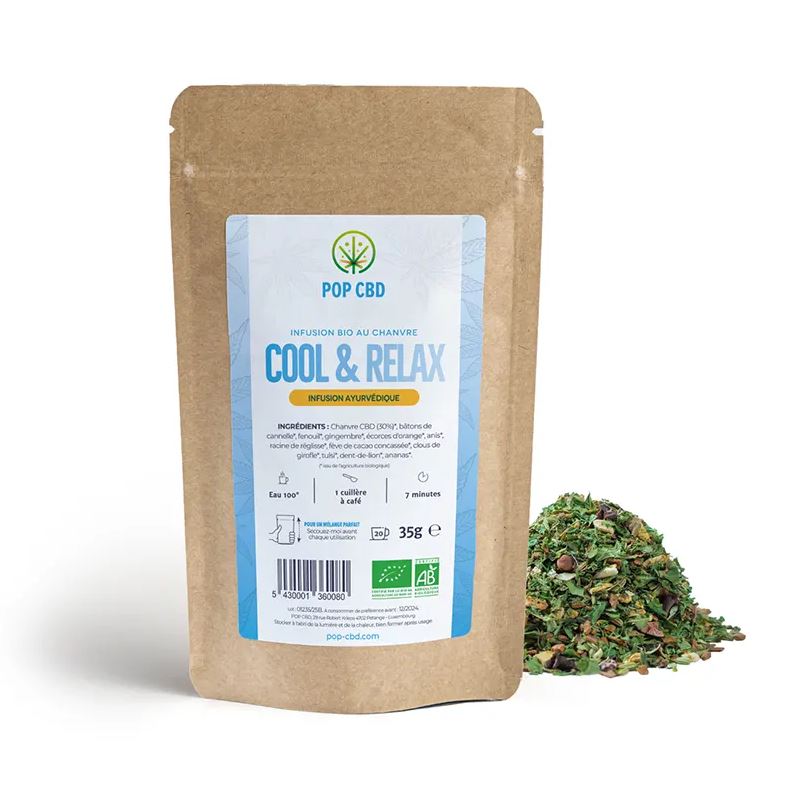 CBD BIO : COOL & RELAX disponible à Clermont-Ferrand à Herbiane