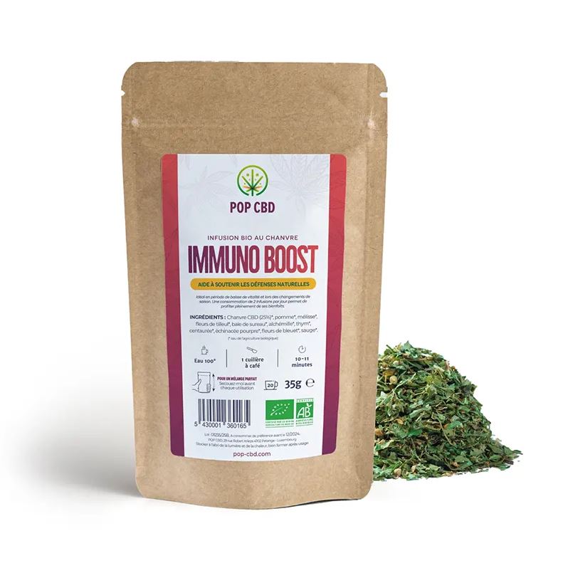 CBD BIO : IMMUNO BOOST disponible à Herbiane à Clermont-Ferrand