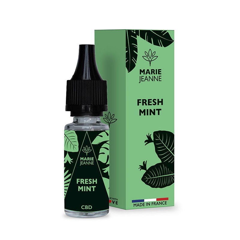 E-liquide au CBD et à la menthe disponible à Clermont-Ferrand