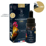 Huile CBD premium de la marque Nature et CBD au chanvre
