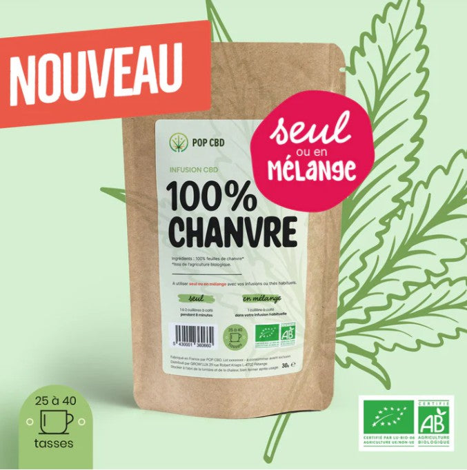Infusion CBD : 100% Chanvre - BIO