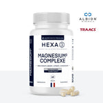Magnésium3 HexaPURE bisglycinate TRAACS citrate taurine vitamine B6 60 gélules