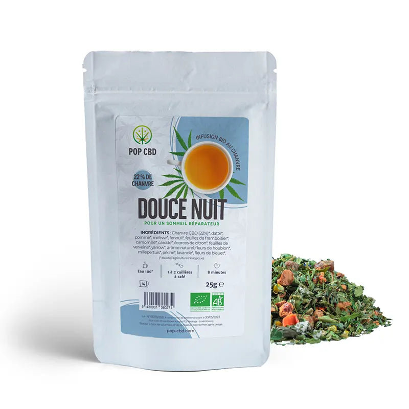 Infusion CBD bio Essentiel : Douce nuit