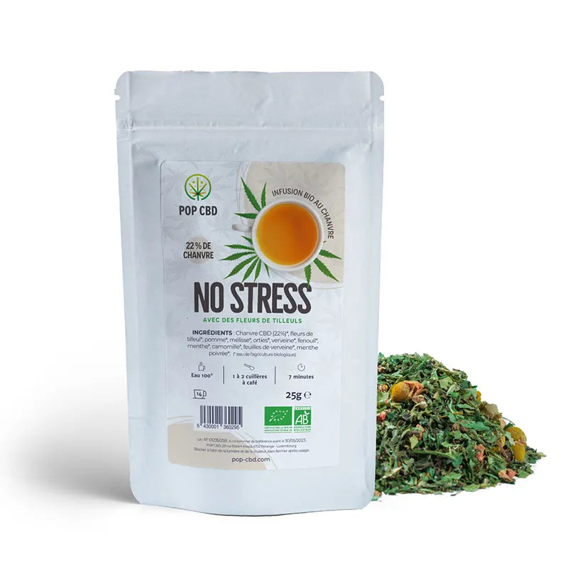 Infusion CBD bio Essentiel : No Stress
