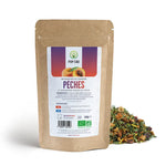 Infusion CBD bio fruitée : Pêches